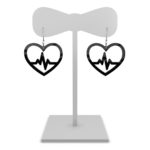 E-84B Nausnice EKG crne